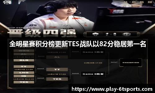 全明星赛积分榜更新TES战队以82分稳居第一名